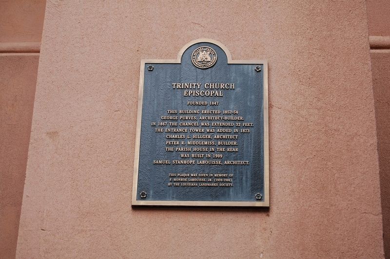 Trinity Church Episcopal Marker image. Click for full size.