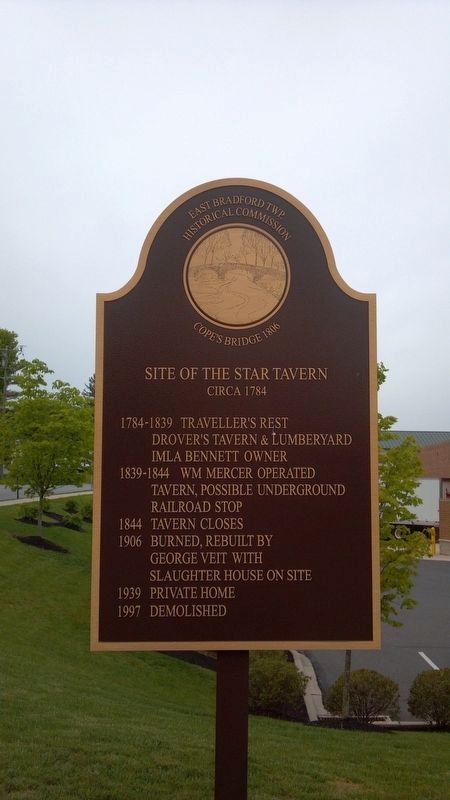 Site of the Star Tavern Marker image. Click for full size.