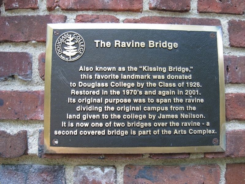 The Ravine Bridge Marker image. Click for full size.