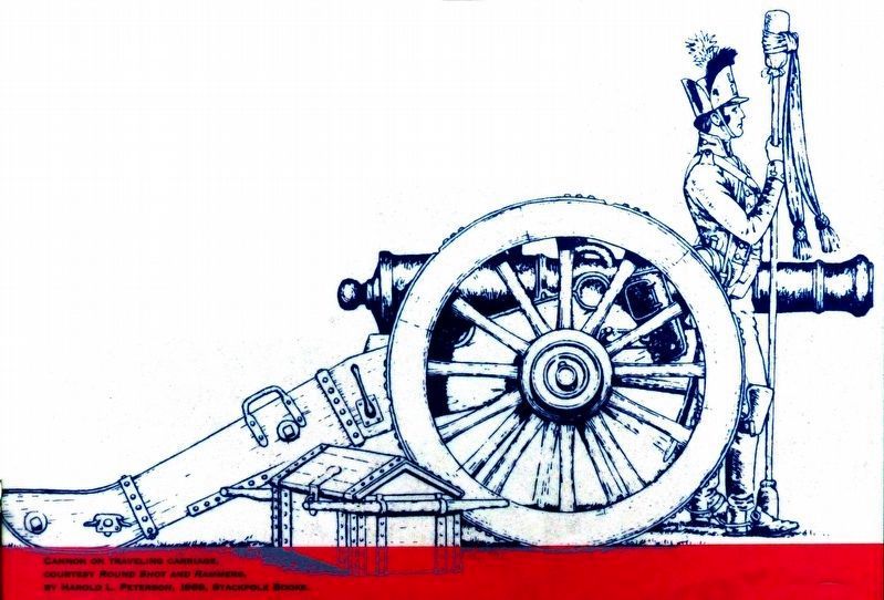 Cannon on Travelling Carriage image. Click for full size.