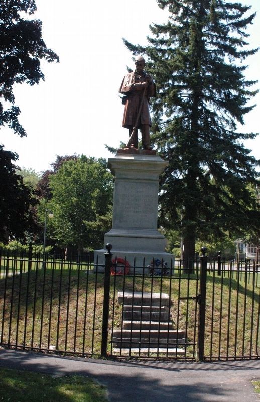 Waterville Maine Civil War Memorial Marker image. Click for full size.