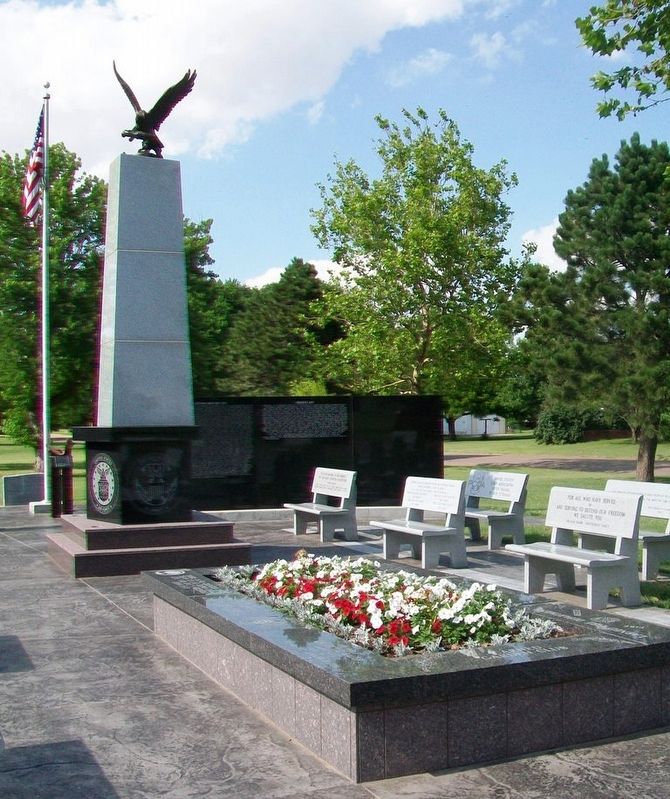 Pawnee County Area All Veterans Memorial image. Click for full size.