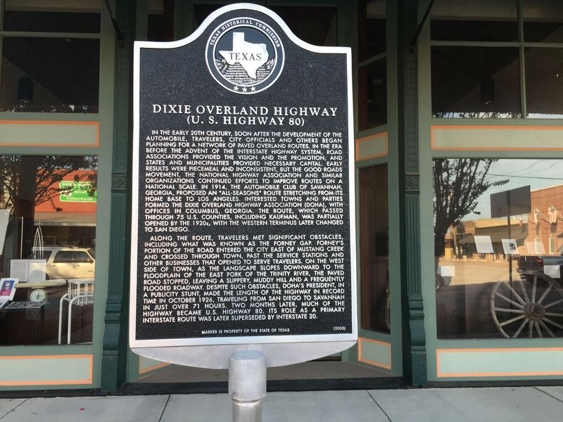 Dixie Overland Highway Marker image. Click for full size.