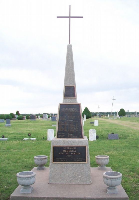 Veterans Memorial. Click for full size. Veterans Memorial image. Click for full size.