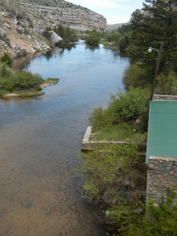 The ruins of the Popo Agie Power image. Click for full size.