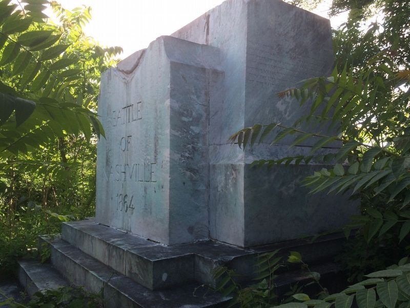 Battle of Nashville Monument Marker (Original Pedestal). Click for full size. Battle of Nashville Monument Marker (Original Pedestal) image. Click for full size.