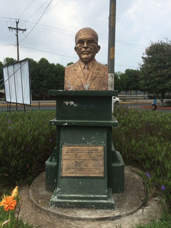 Dr. Carlos Martínez Durán Marker. Click for full size. Dr. Carlos Martínez Durán Marker image. Click for full size.