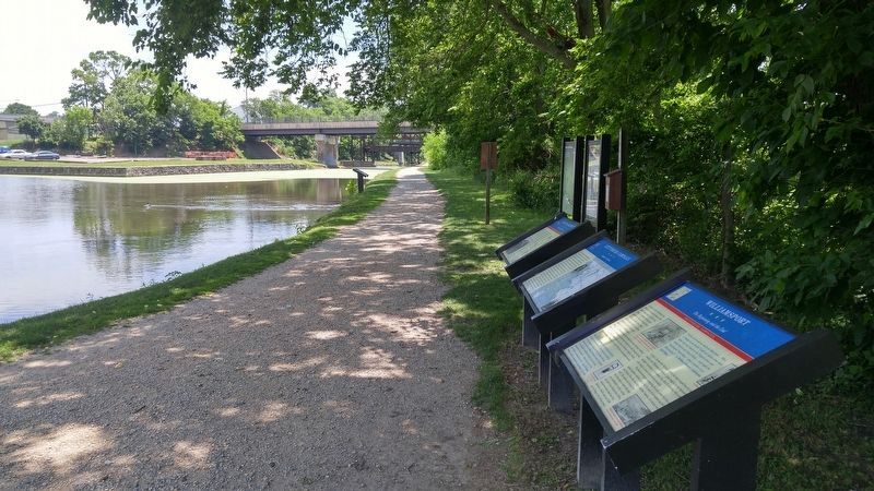 Williamsport Marker image. Click for full size.