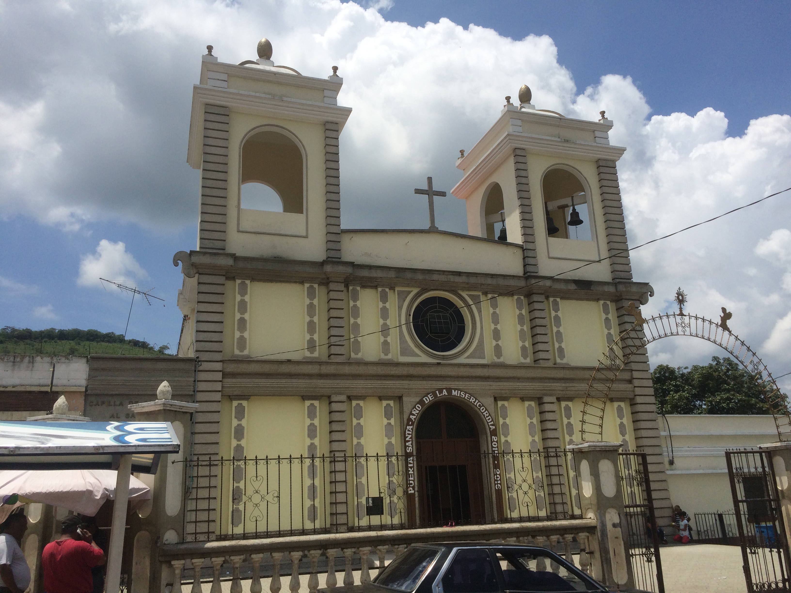 First Ordination of a Priest in Cuilapa Cathedral Marker