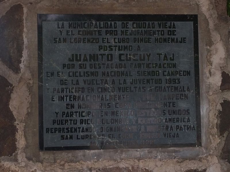 Juanito Cucuy Taj Marker image. Click for full size.