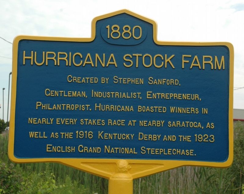 Hurricana Stock Farm Marker image. Click for more information.