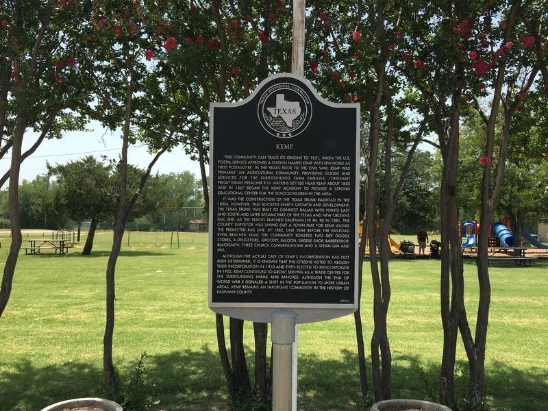 Kemp Marker. Click for full size. Kemp Marker image. Click for full size.