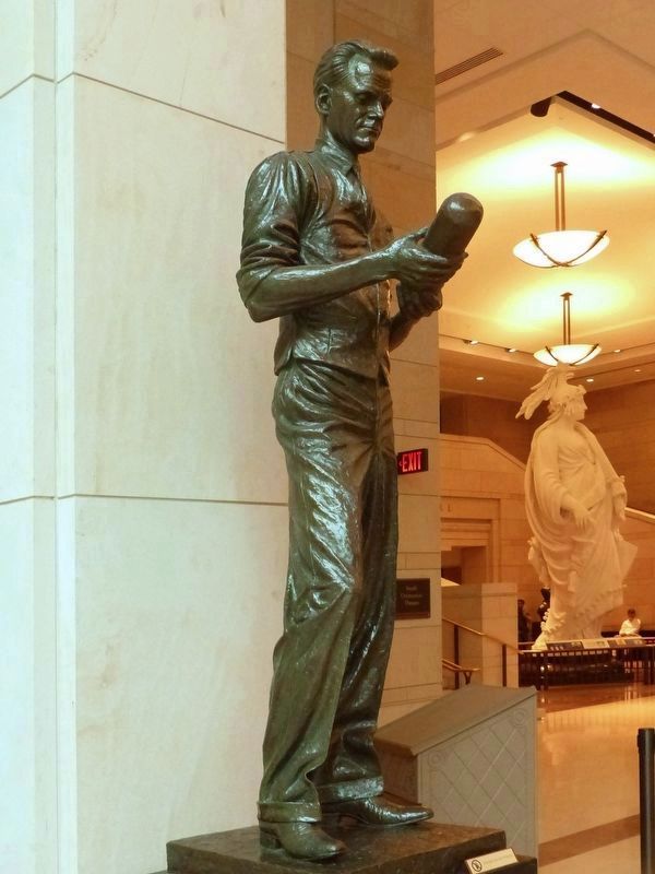 Philo T. Farnsworth Statue in the U.S. Capitol image. Click for full size.