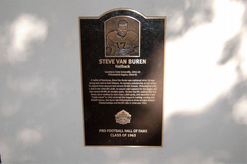 Steve Van Buren Marker. Click for full size. Steve Van Buren Marker image. Click for full size.