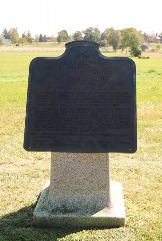 First Brigade Marker image. Click for full size.