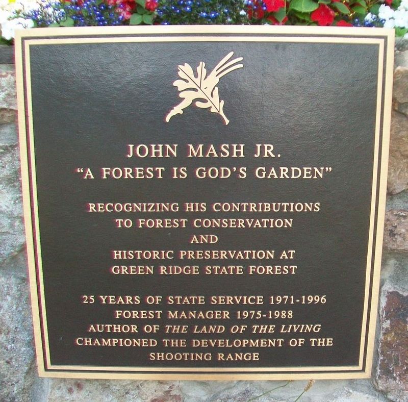 John Mash Jr. Marker. Click for full size. John Mash Jr. Marker image. Click for full size.