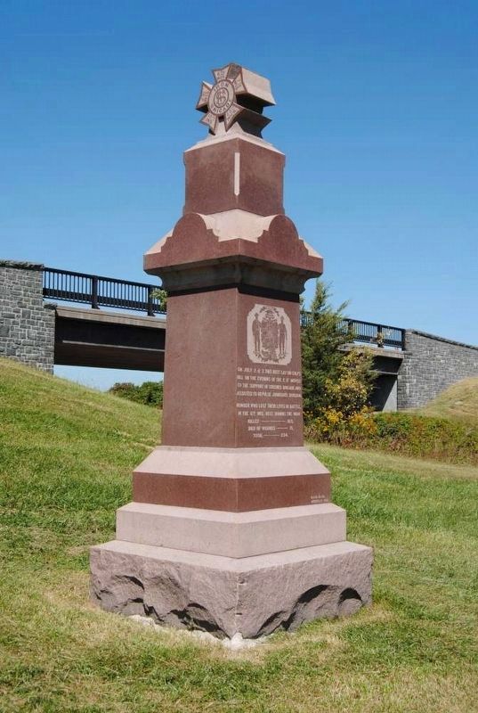 6th Wisconsin Volunteers Monument. Click for full size. 6th Wisconsin Volunteers Monument image. Click for full size.