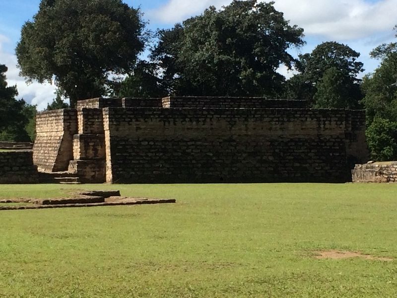 Temple 1 in Plaza A of Iximche. Click for full size. Temple 1 in Plaza A of Iximche image. Click for full size.