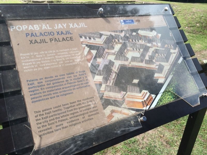 Xajil Palace Marker image. Click for full size.