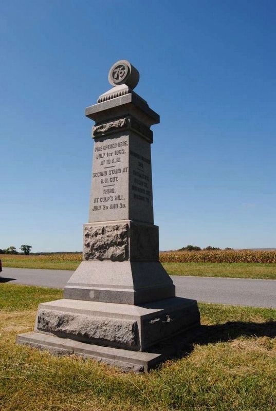 76th New York Infantry Monument image. Click for full size.