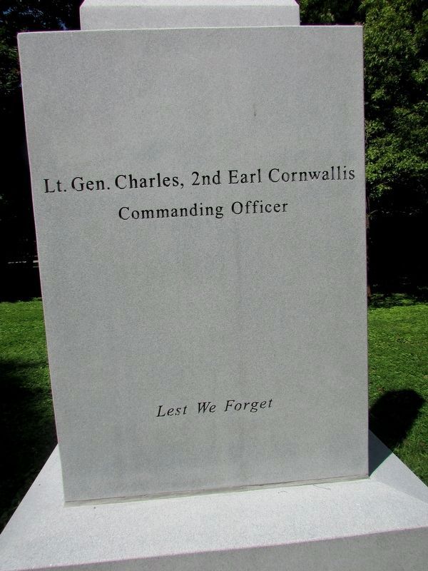 Rear of Monument image. Click for full size.