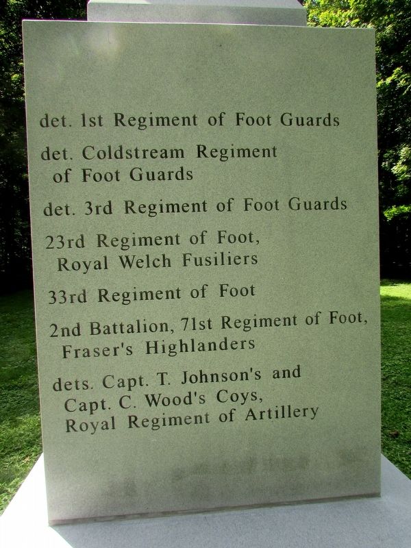 Left Side of Monument image. Click for full size.