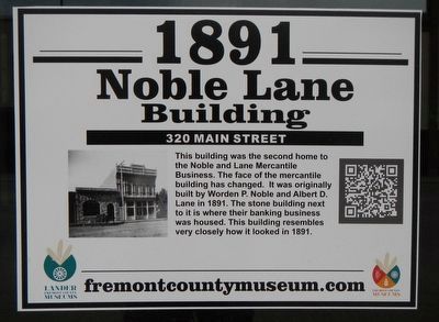 Noble Lane Building Marker. Click for full size. Noble Lane Building Marker image. Click for full size.