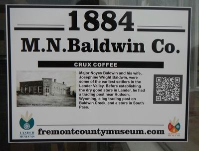 M.N Baldwin Co. Marker image. Click for full size.