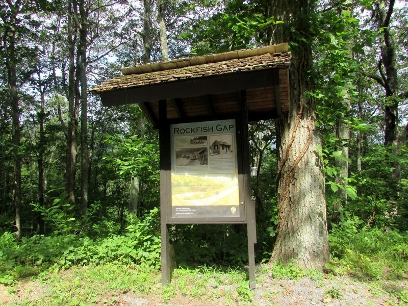 Marker in Shenandoah National Park image. Click for full size.