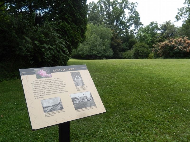 South Lawn Marker image. Click for full size.
