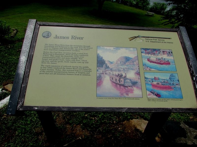 James River Marker image. Click for full size.