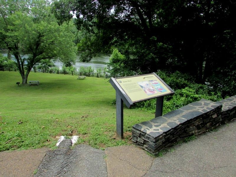 Marker on the Blue Ridge Parkway. Click for full size. Marker on the Blue Ridge Parkway image. Click for full size.
