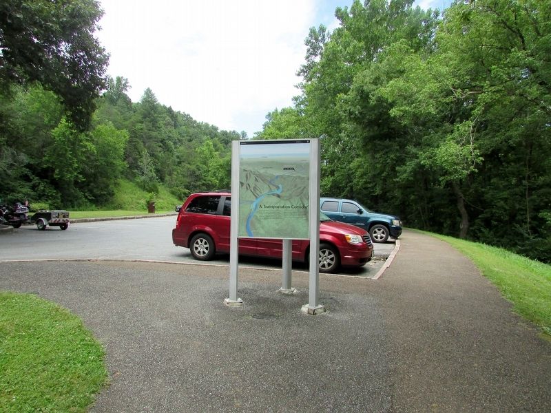 Marker on the Blue Ridge Parkway. Click for full size. Marker on the Blue Ridge Parkway image. Click for full size.
