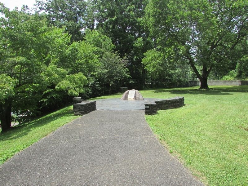 Marker on the Blue Ridge Parkway. Click for full size. Marker on the Blue Ridge Parkway image. Click for full size.