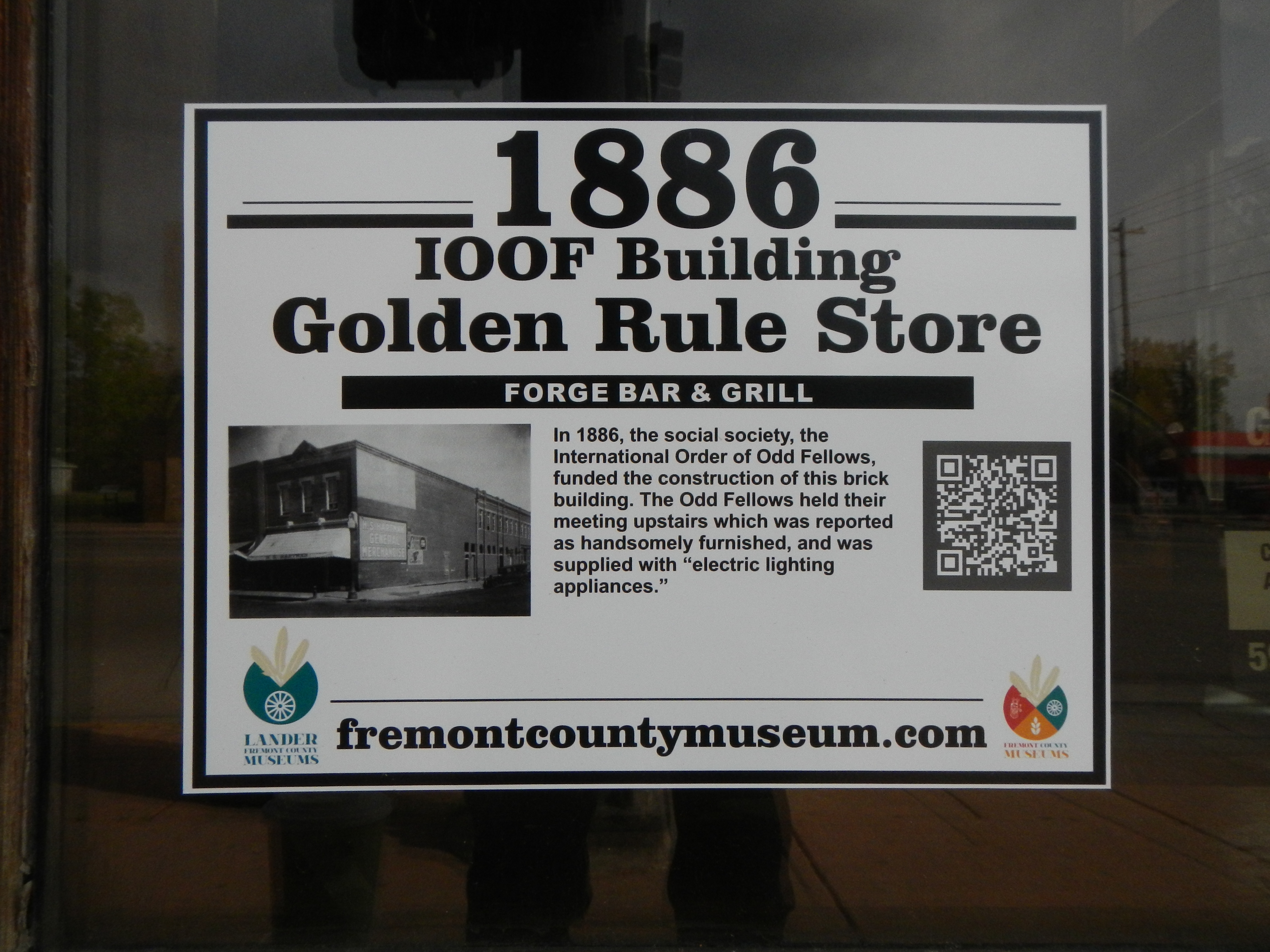 IOOF Building - Golden Rule Store Marker
