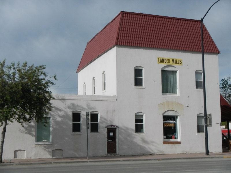 Lander's Mill Marker. Click for full size. Lander's Mill Marker image. Click for full size.