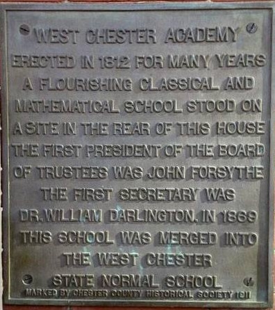 West Chester Academy Marker