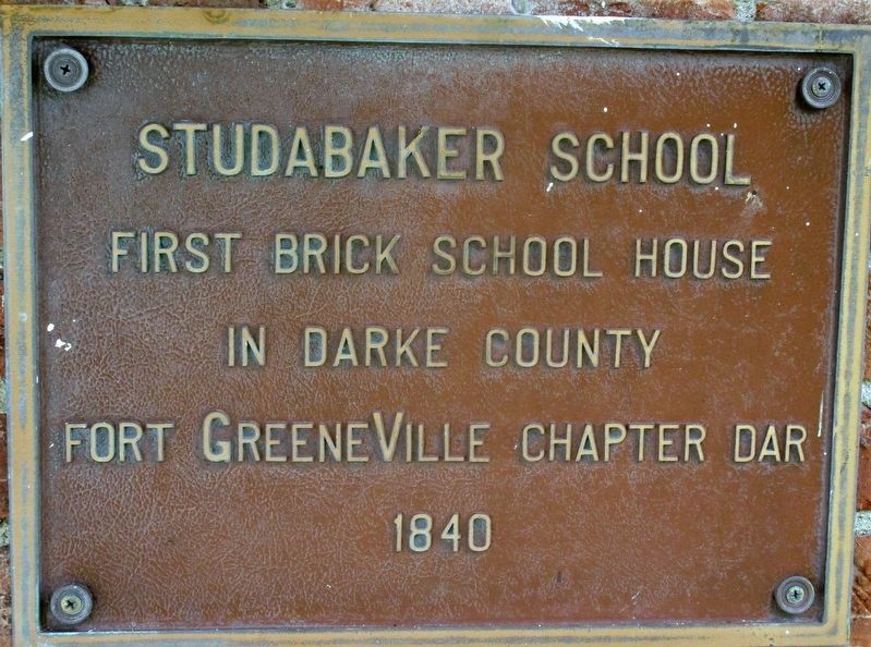Studabaker School Marker image. Click for full size.