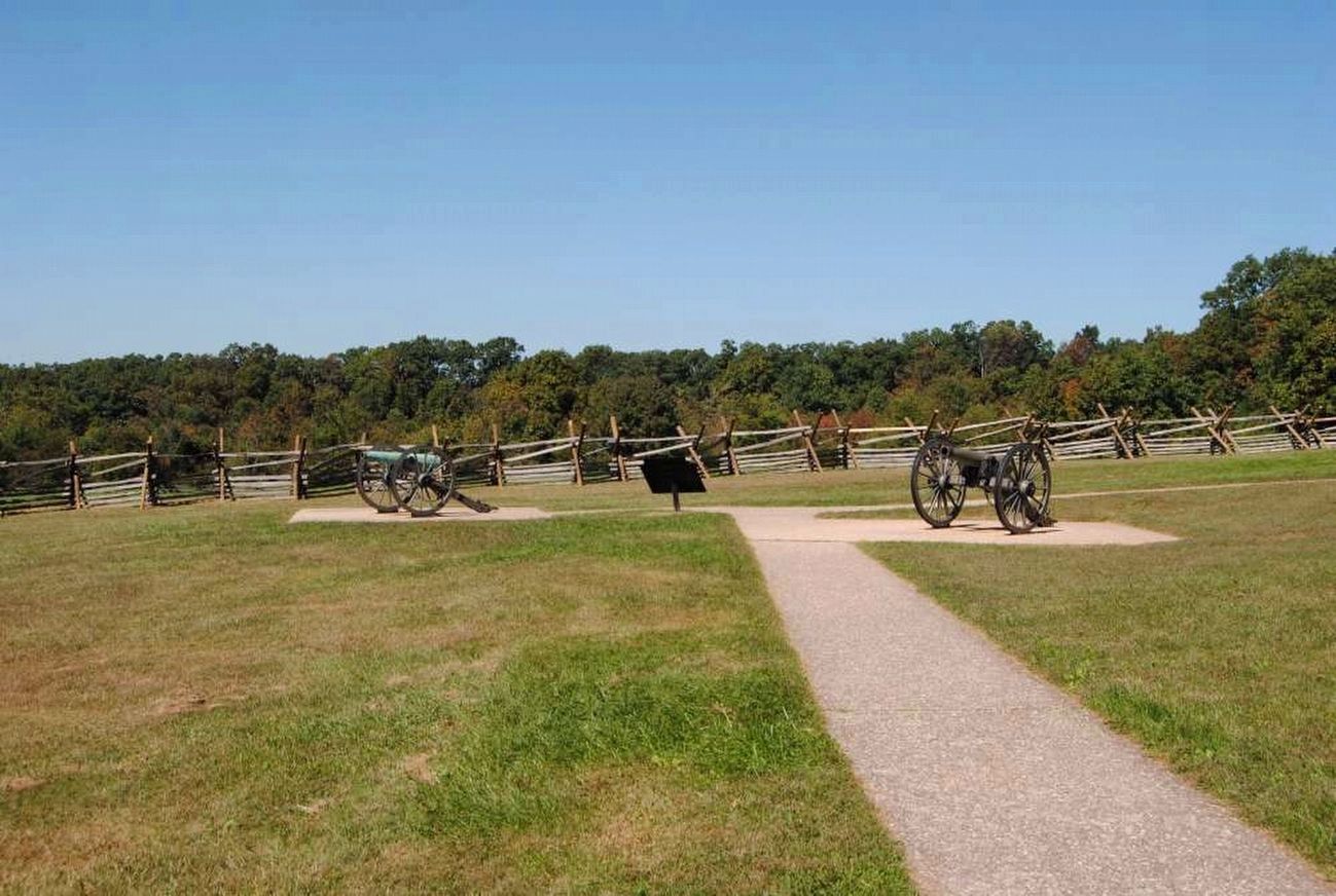 The King William Artillery Marker<br>from the Eternal Peace Light Memorial. Click for full size. The King William Artillery Marker<br>from the Eternal Peace Light Memorial image. Click for full size.