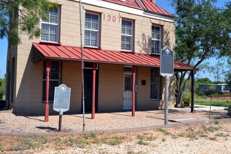 Silver and Coke County Jail Markers. Click for full size. Silver and Coke County Jail Markers image. Click for full size.