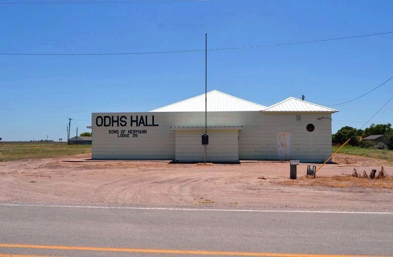 O.D.H.S. (Order of Hermann Sons) Hall image. Click for full size.