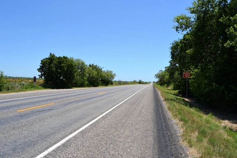 View to South on US 83. Click for full size. View to South on US 83 image. Click for full size.