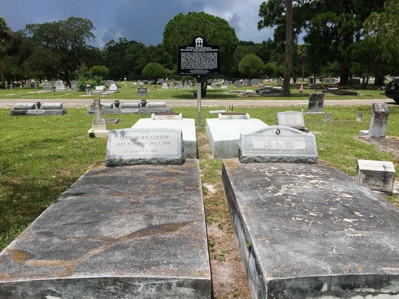 Peter And Louisiana Chandler Raulerson Gravesite Marker image. Click for full size.