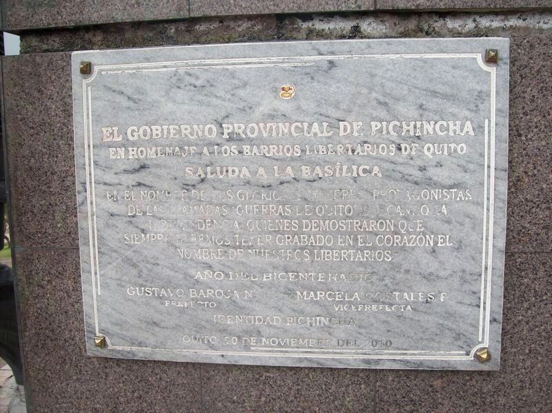 Saluda A La Basilica Marker. Click for full size. Saluda A La Basilica Marker image. Click for full size.