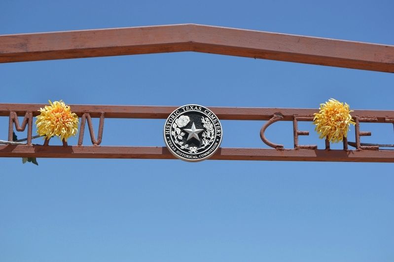 Hoffman Cemetery Marker. Click for full size. Hoffman Cemetery Marker image. Click for full size.