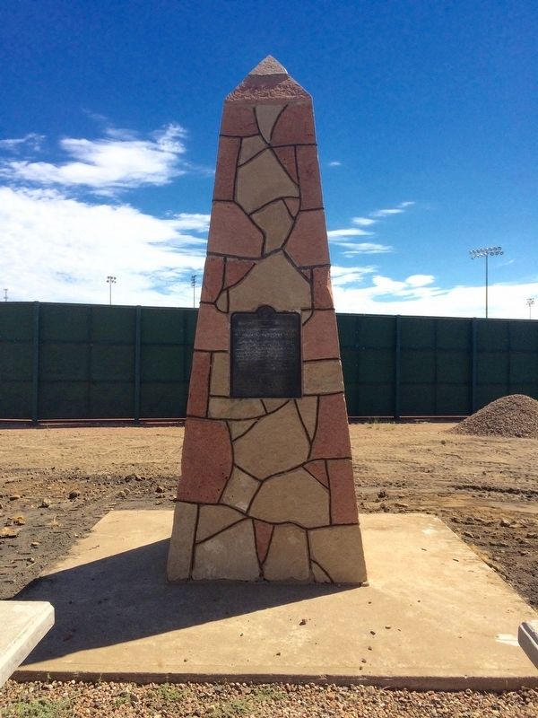 The Mormon Battalion Marker. Click for full size. The Mormon Battalion Marker image. Click for full size.