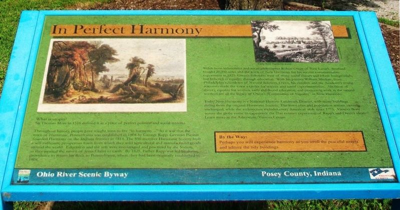 In Perfect Harmony Marker. Click for full size. In Perfect Harmony Marker image. Click for full size.