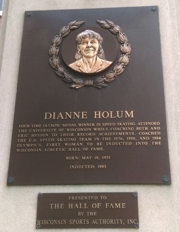 Dianne Holum Marker. Click for full size. Dianne Holum Marker image. Click for full size.