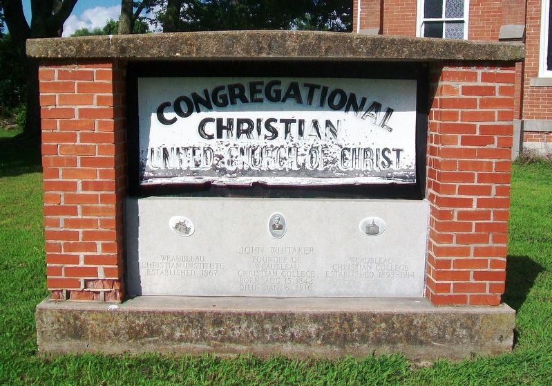Weaubleau Christian Institute and College Marker image. Click for full size.