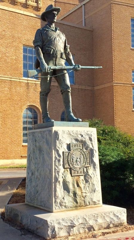 Spanish War Veterans Statue. Click for full size. Spanish War Veterans Statue image. Click for full size.